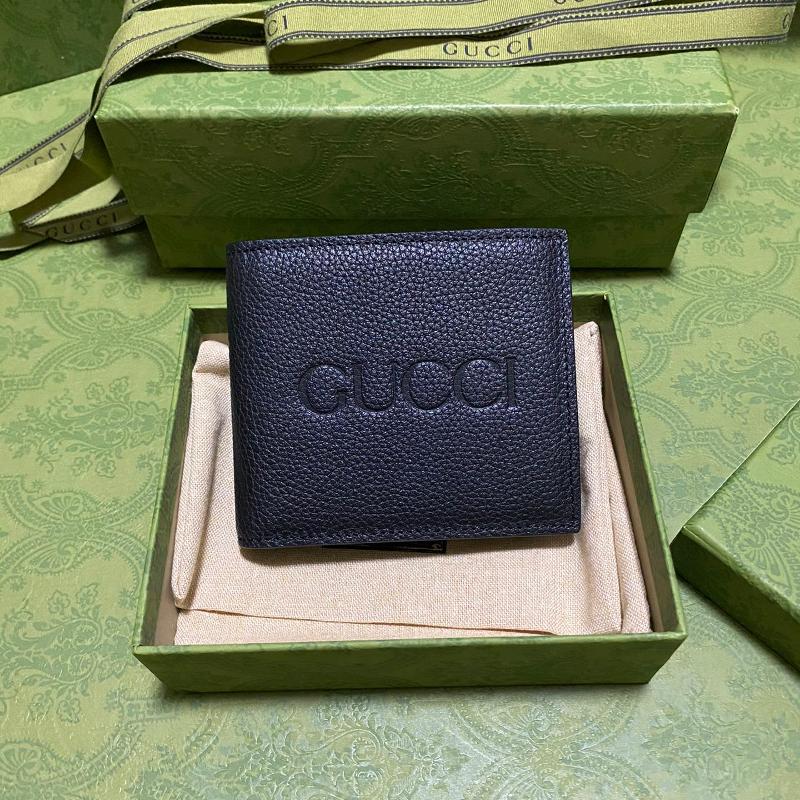 Gucci wallets 658668 full leather embossing
